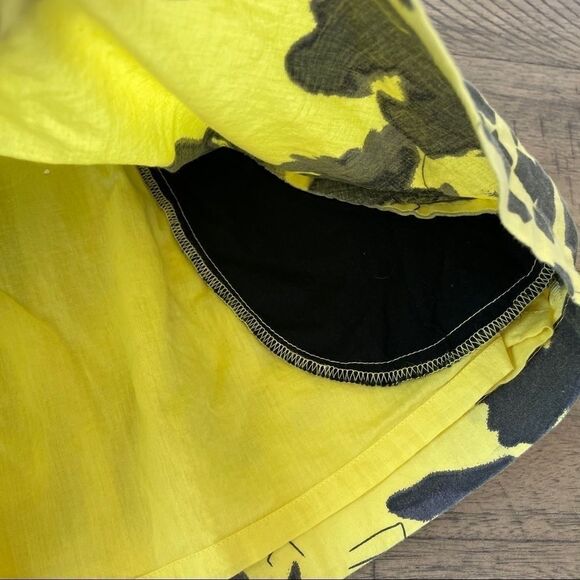 Vans Off The Wall Yellow and Black Mini Skirt - 7‎ - Picture 8 of 14